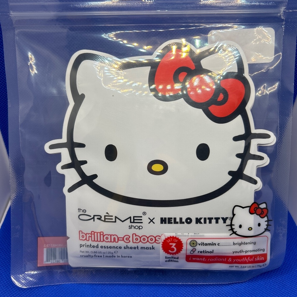 🍀 the Creme x Hello Kitty 🍀 Essence Sheet Mask Beauty Made in Korea! 🍀